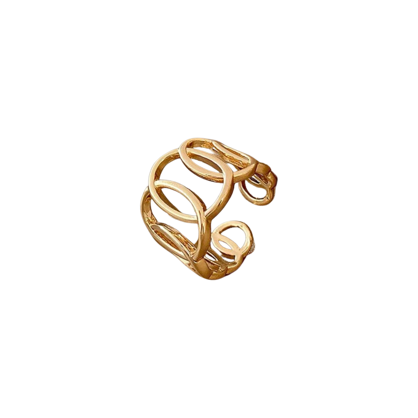 Gold Linked Ring