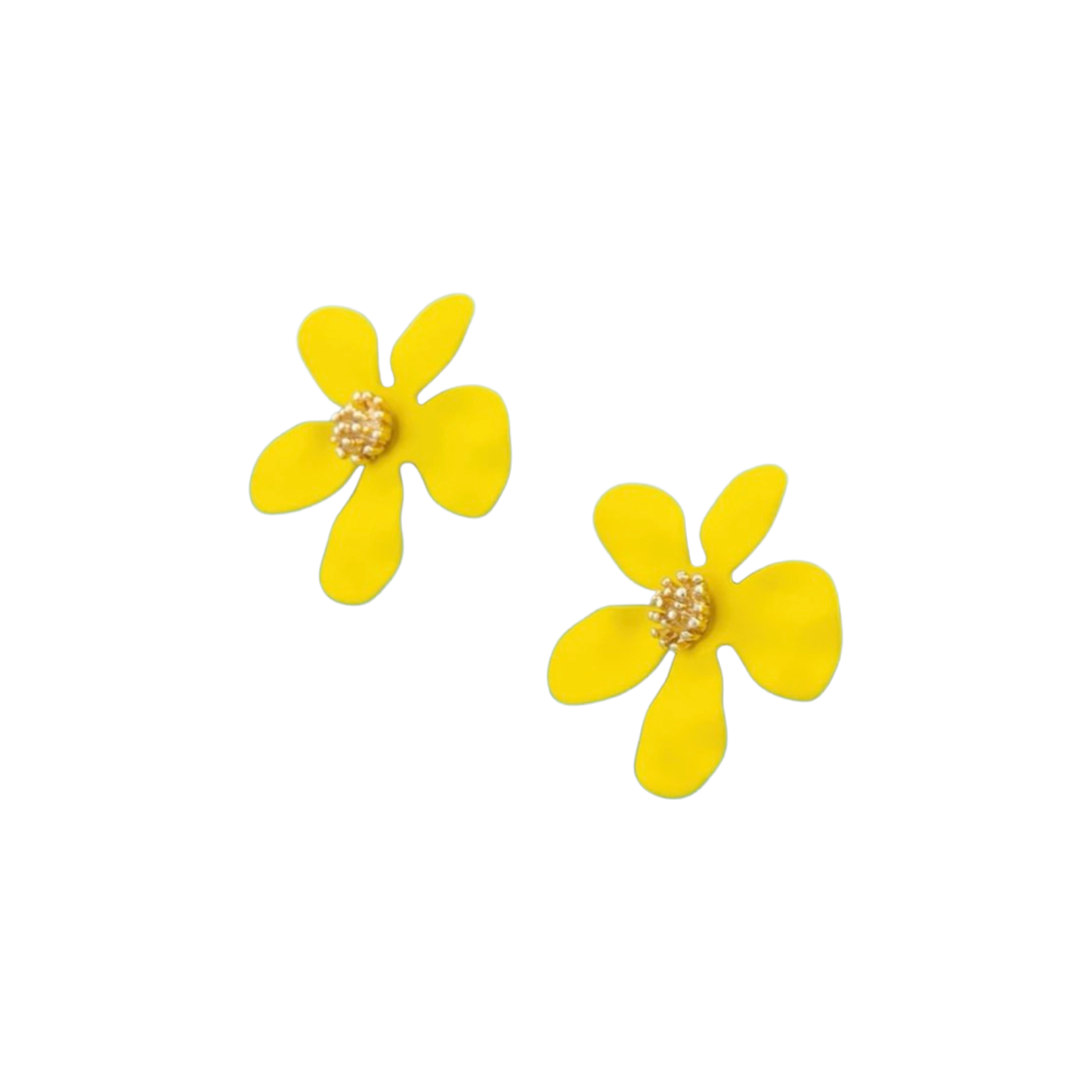 Yellow Daisy Post Earrings