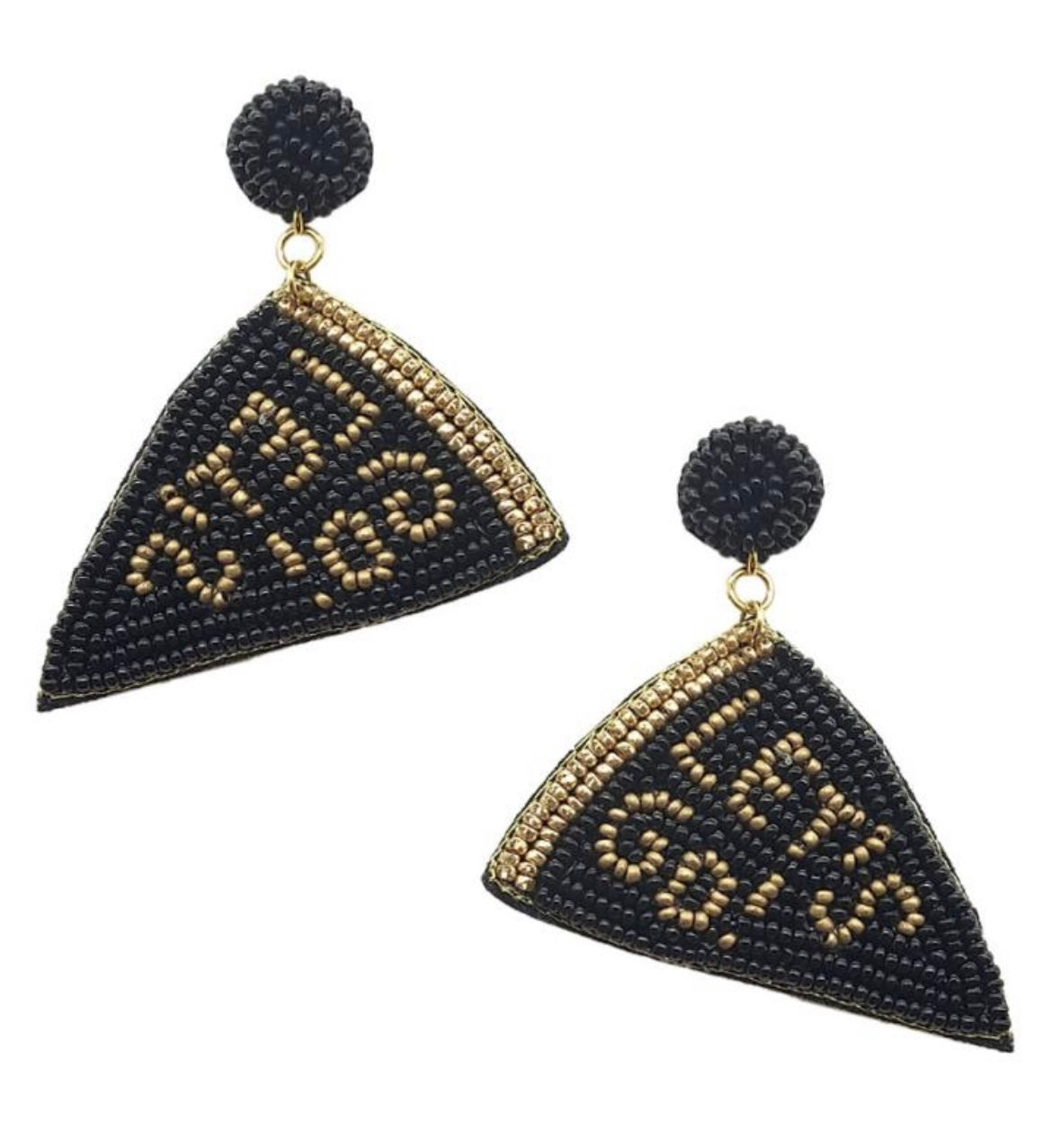 Let’s Go Saints Earrings