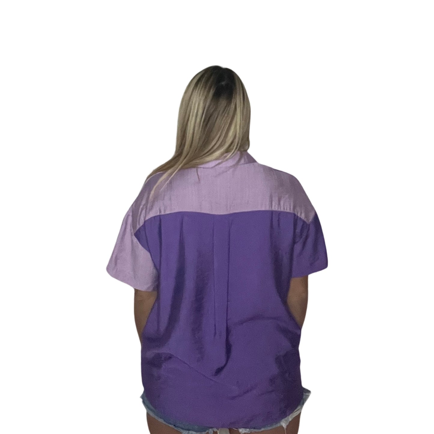 Geaux Colorblock Top